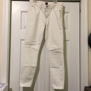 Gap White Skinny Jeans